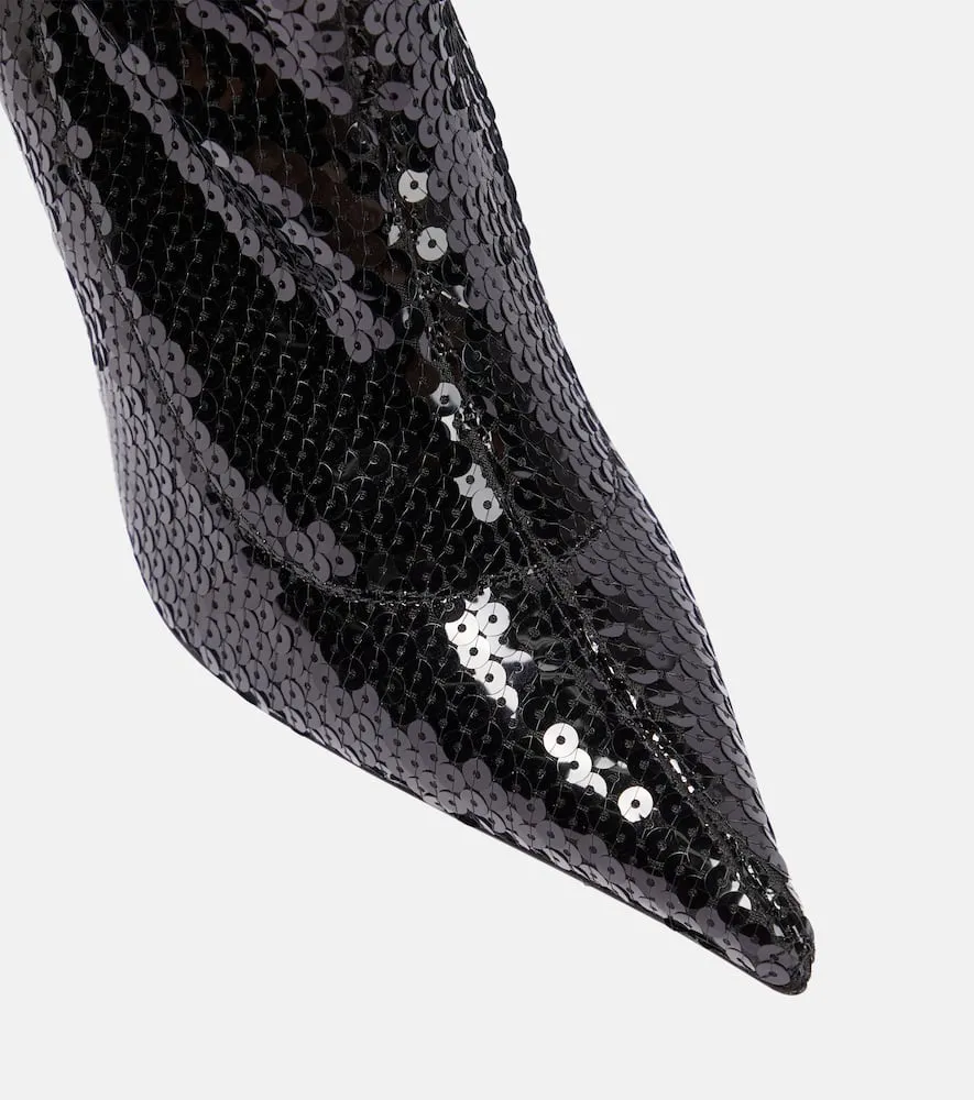 Alexandre Vauthier Elixir sequined over-the-knee boots