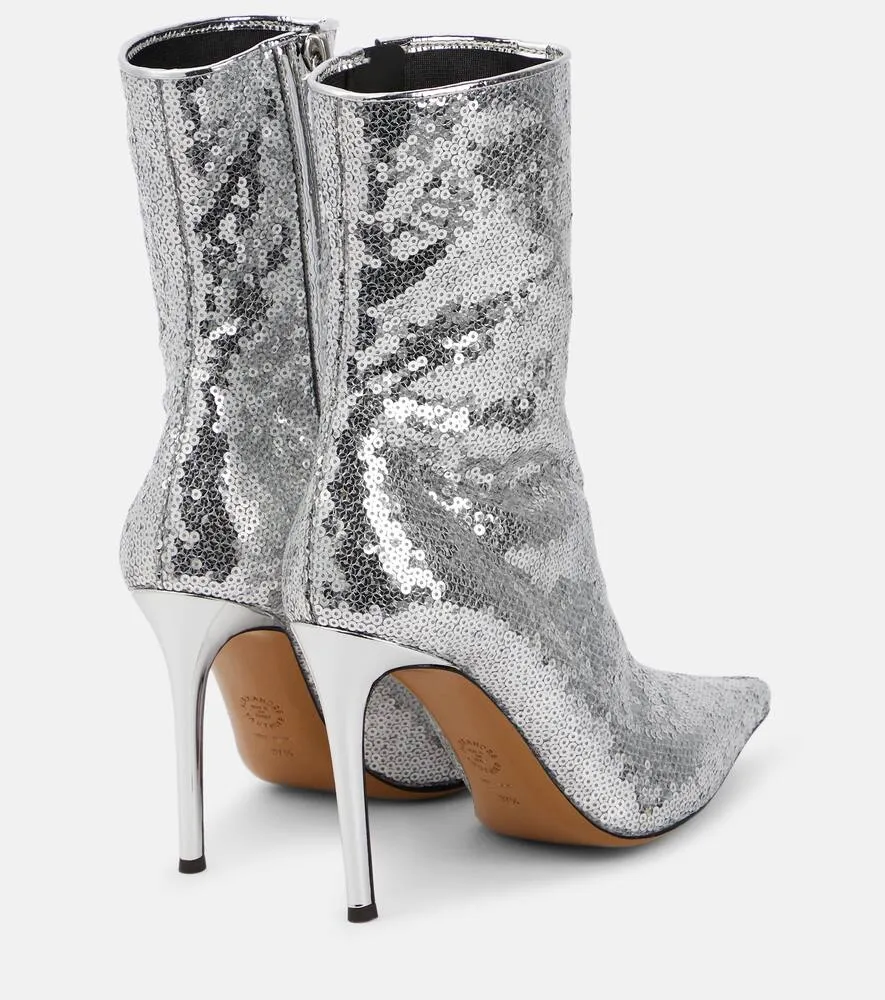Alexandre Vauthier Sequined ankle boots