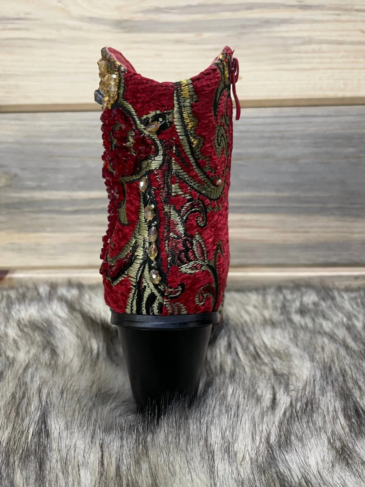 Ankle Length Bling Boots