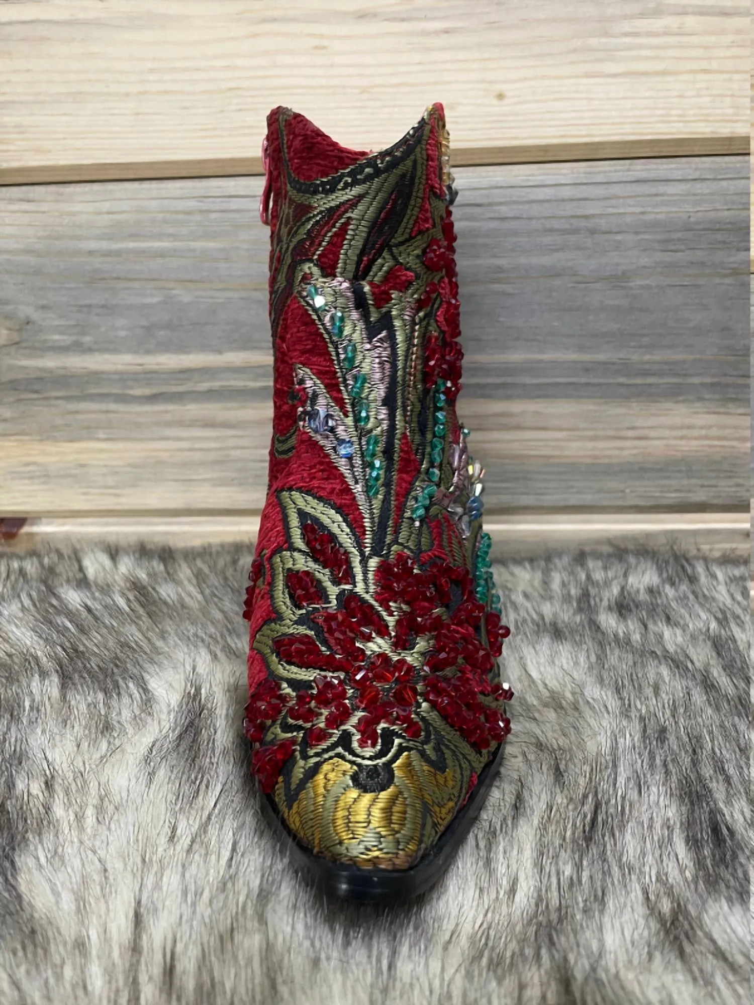 Ankle Length Bling Boots