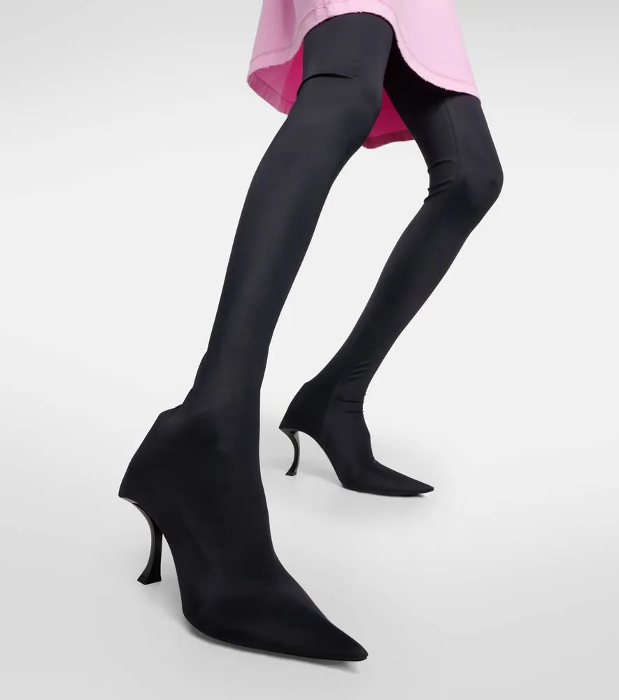 Balenciaga Hourglass over-the-knee boots