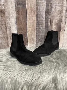 BOOTS ANKLE FLATS LOFT in BLACK, Size: 7