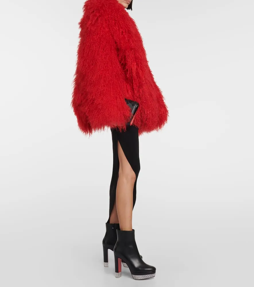 Christian Louboutin Cassandribooty leather ankle boots