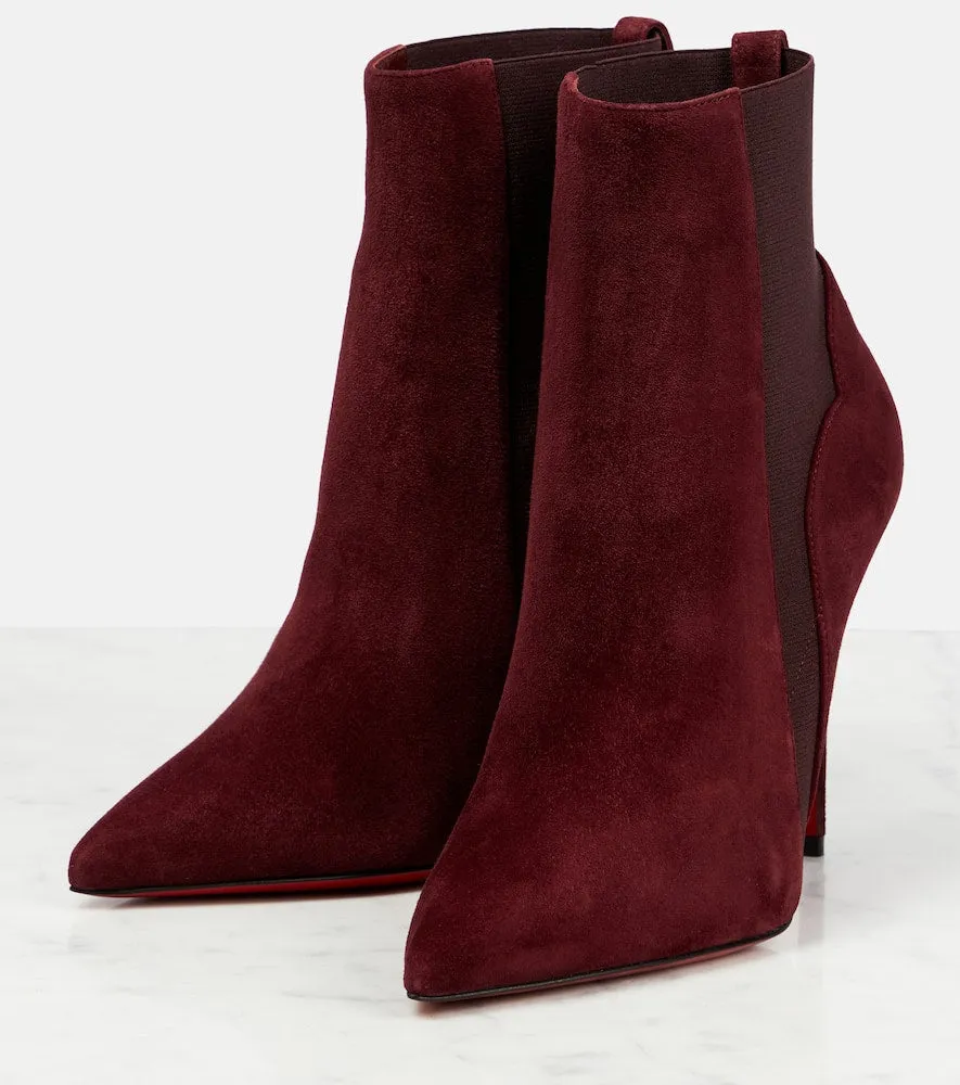 Christian Louboutin Chelsea Chick suede ankle boots