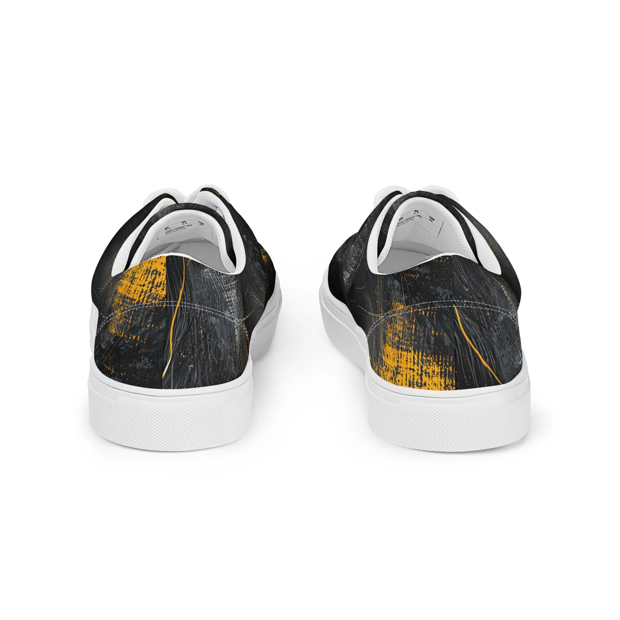 Eternal Elegance Women’s lace-up canvas shoes