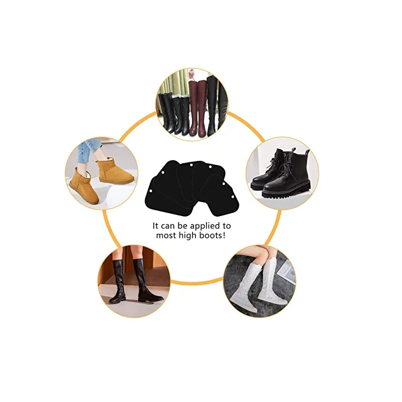 FEPITO 7 Pairs Reusable Boot Shaper Form Inserts for Tall Boots Stand Inserts Support for Women