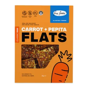 Fine Fettle Flats Carrot and Pepita Crackers 80g