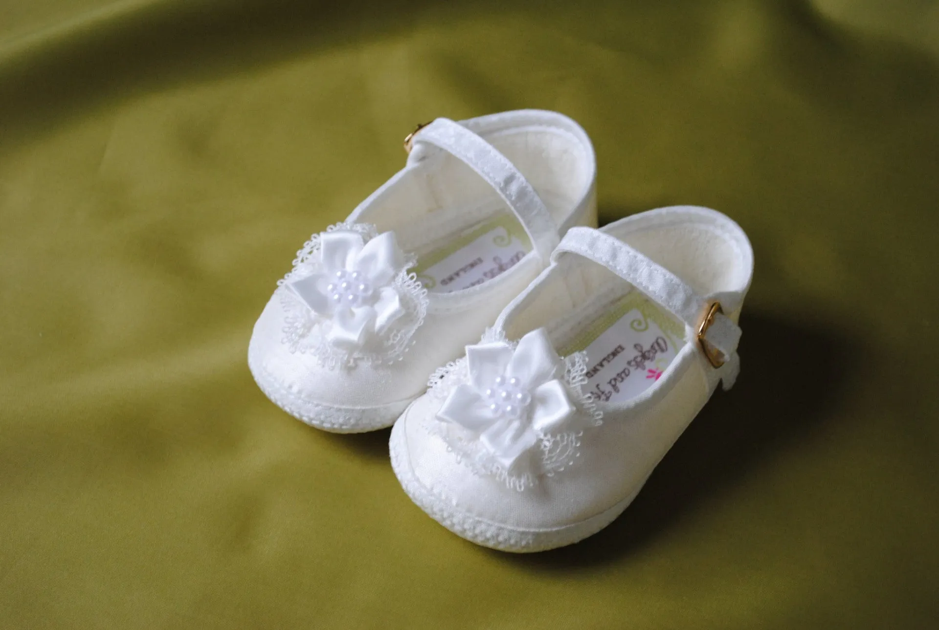 Girls Christening Shoes ‘Olivia’