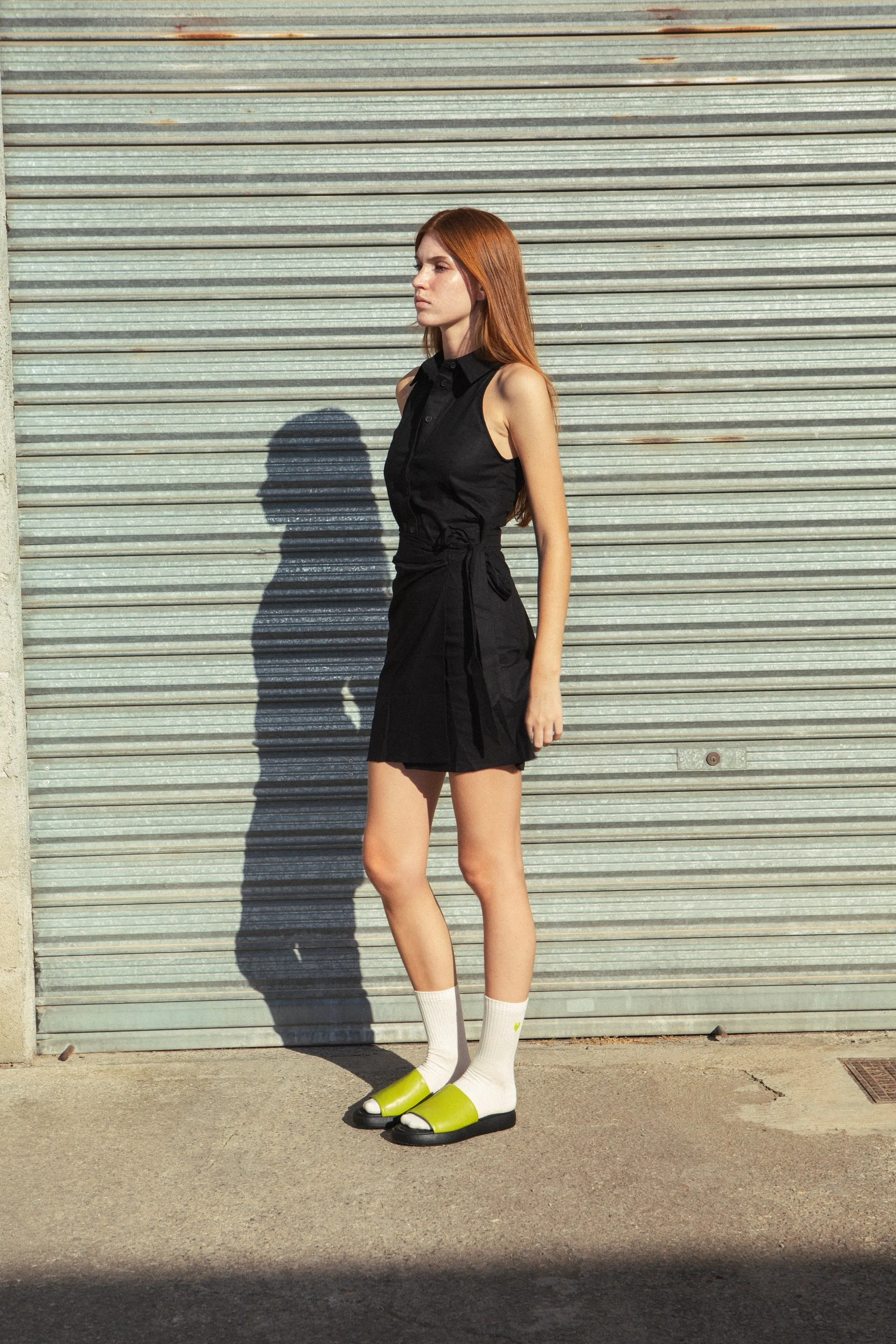 Madison Electric Green Sandal