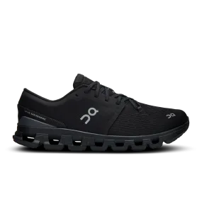 On Running Men's Cloud X 4 Shoes - Black / Eclipse
