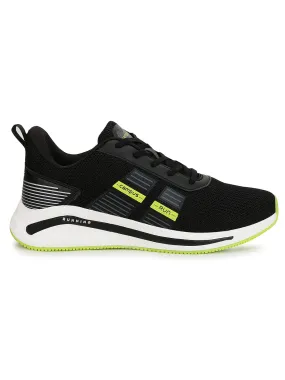 PLATEUE Black Men's Running Shoes