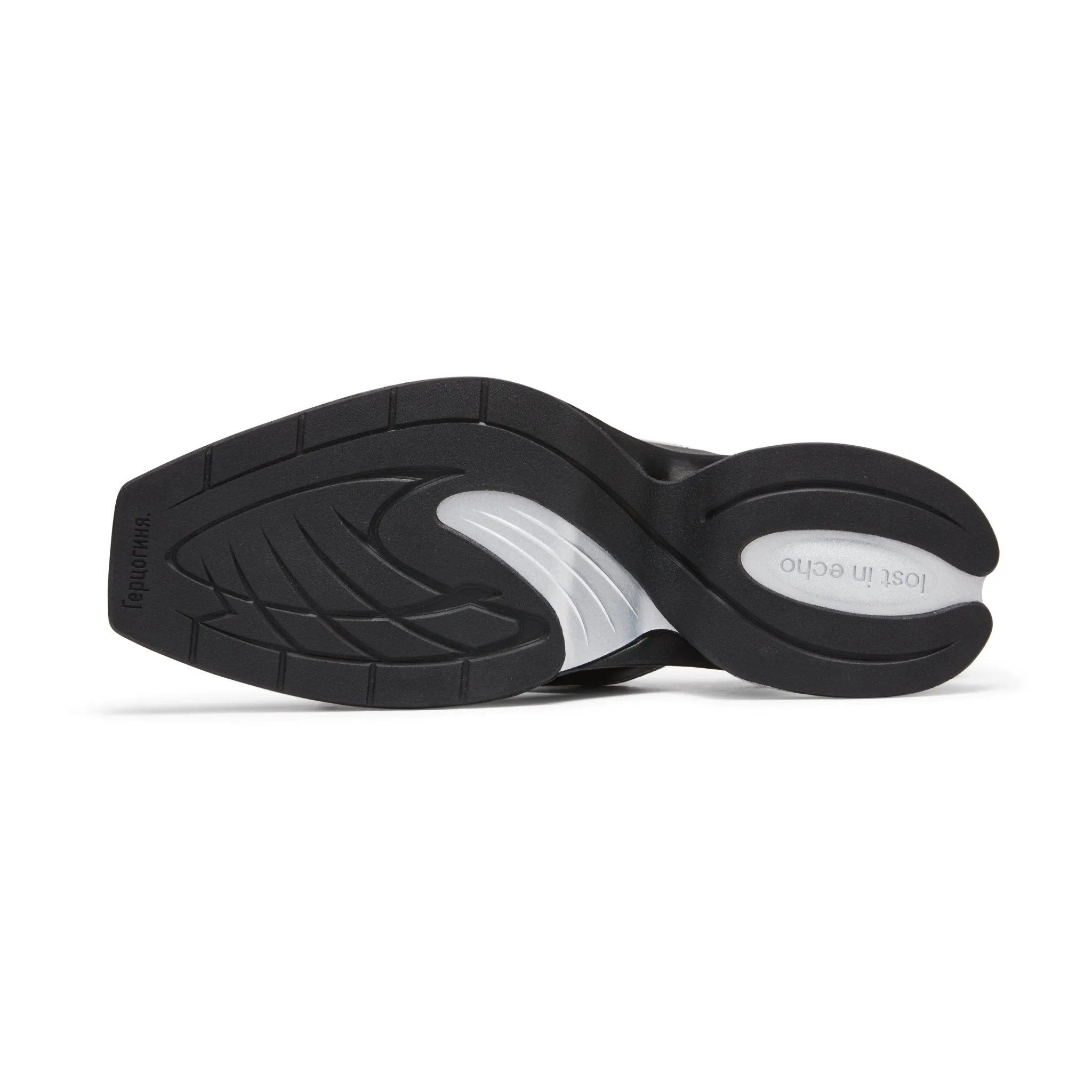 Pointed Square Toe Sports Sandals in Black
