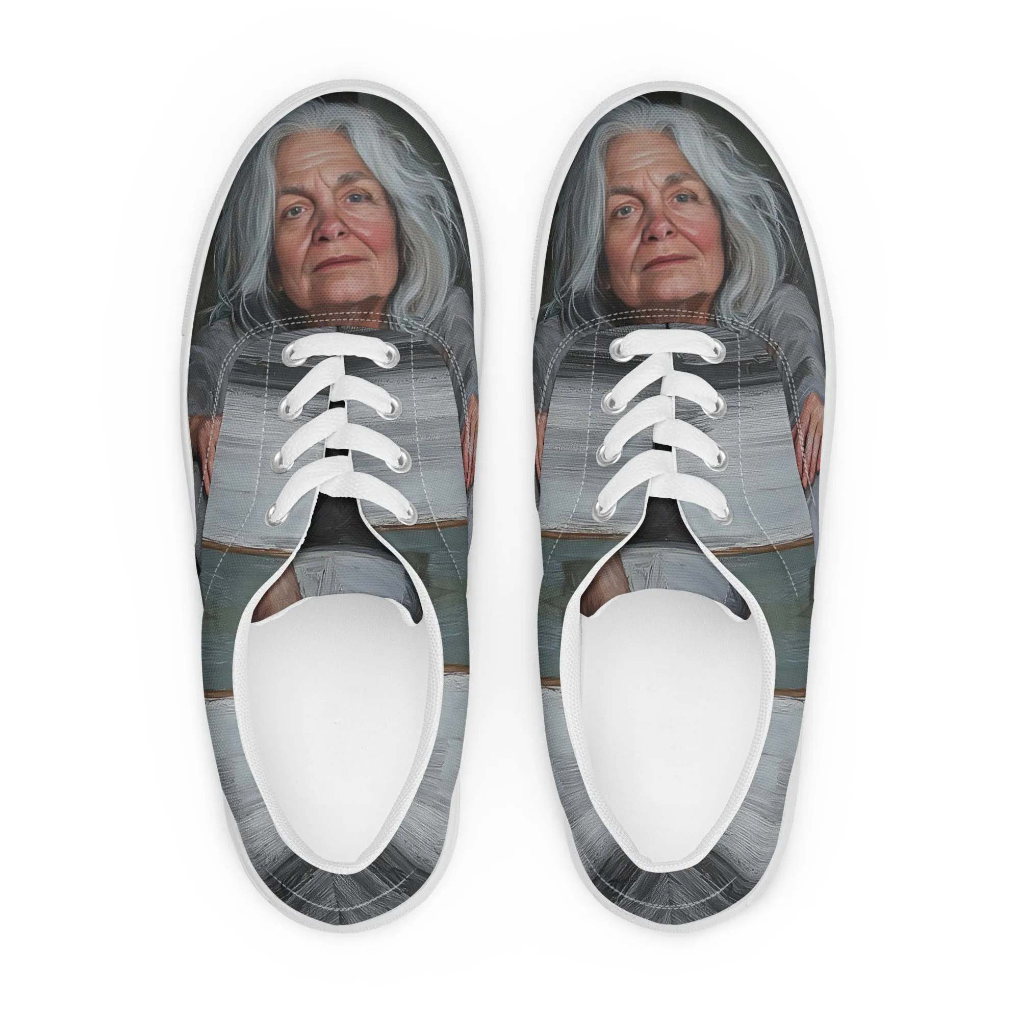 Silent Joy Women’s lace-up canvas shoes
