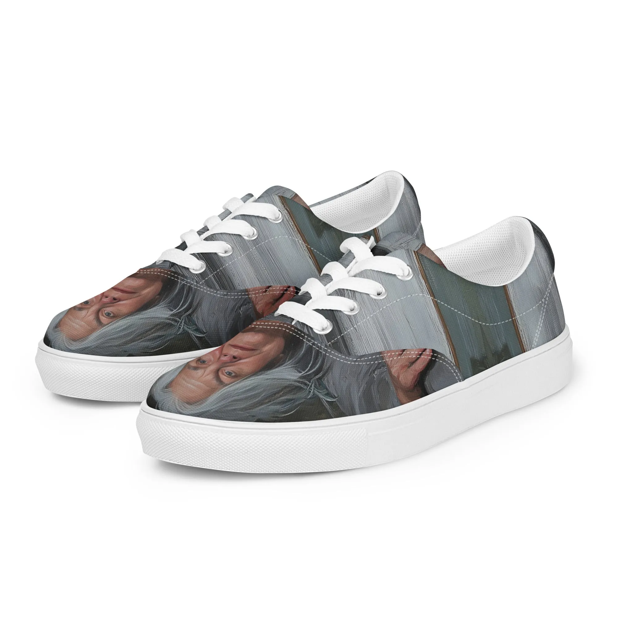 Silent Joy Women’s lace-up canvas shoes