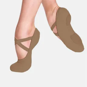 So Dance SD16 "Bliss" Canvas Child Ballet Shoe - Suntan
