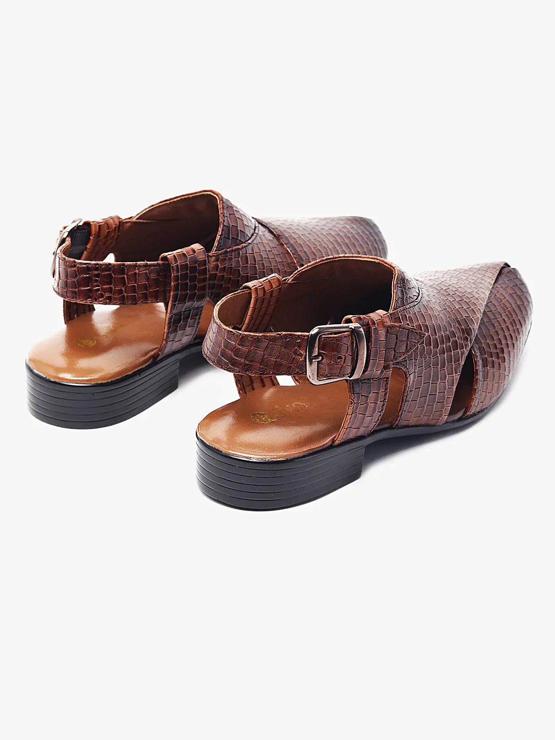 Twilight Elegance Peshawari Sandals