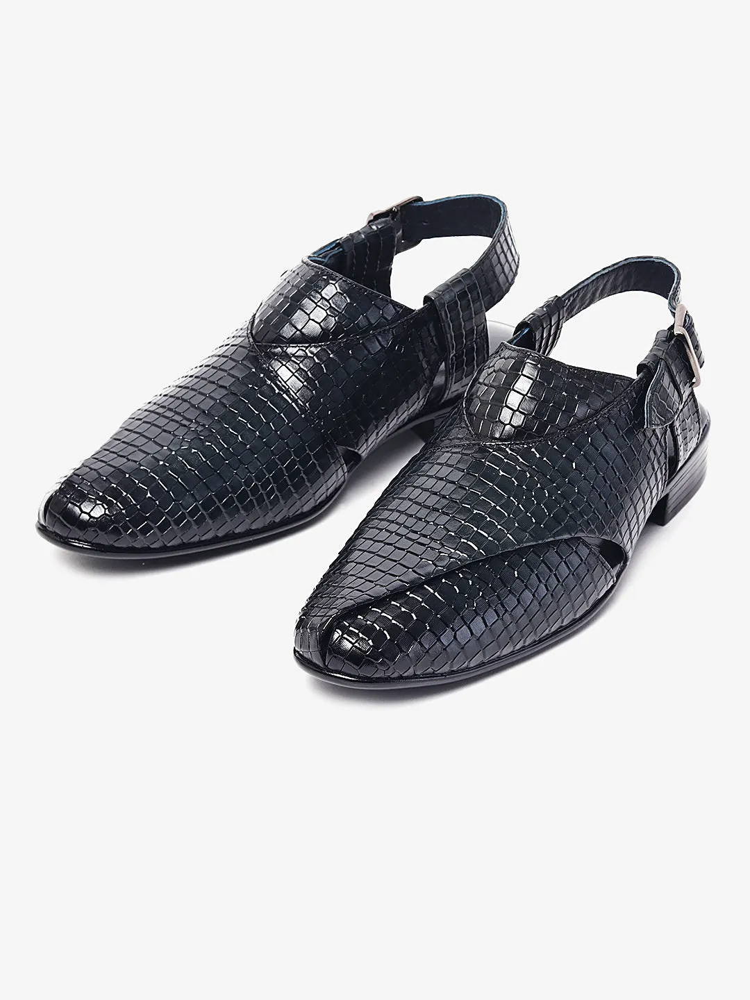 Twilight Elegance Peshawari Sandals