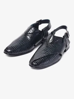 Twilight Elegance Peshawari Sandals